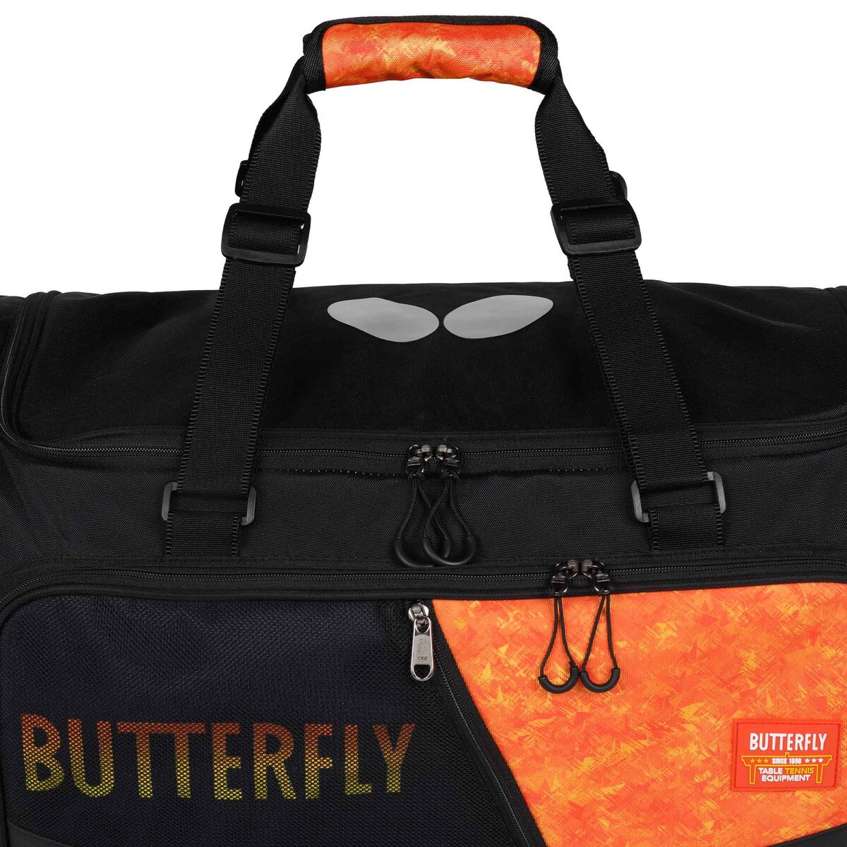 Butterfly Table Tennis Tokai Sports Bag - Orange - Handle